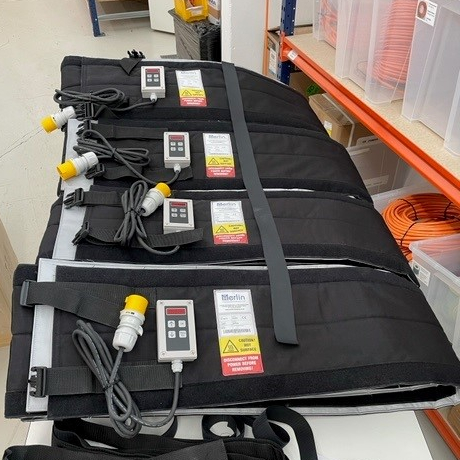 230V High Temperature Heating Blanket 0-120&ordm;C