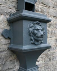 Cast Iron drainage at the Woodstock Library