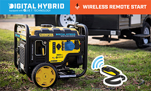 Our most powerful inverter yet, with Digital Hybrid Quiet Technology 