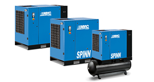 New abac spinn 15x -22kw range delivers quiet, eco-friendly and reliable compressed air