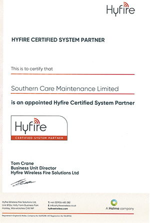 Hyfire Certified System Partner
