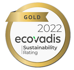 EcoVadis Gold Sustainability Rating