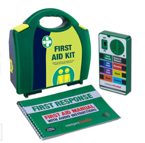 Talking first aid kit will help to save lives
