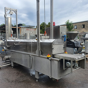 The best condition 2nd hand Koppens Forming, battering, breading Frying line ever