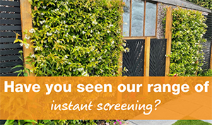 Have you seen our range of instant screening?