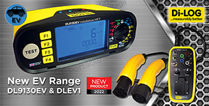 Di-LOG is excited to announce the launch of their new EV Range of Test Equipment.