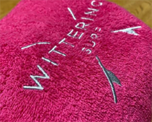 Embroidered Towels, Bathrobes & Changing Robes