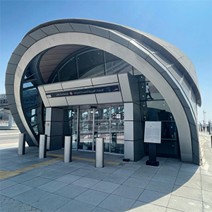 ESF Complete Security Installation of HVM Bollards at Dubai RTA Stations