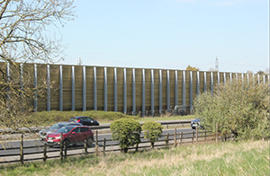 Reducing motorway noise with Jacksons&rsquo; acoustic fencing Background