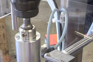 Semi-automatic pouch filling