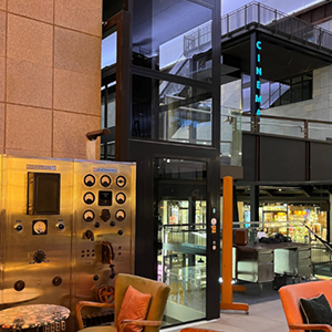 Cibes Lift UK at Battersea power station