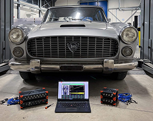 Vibration Testing to Improve the Riding Comfort of a Vintage Luxury Car