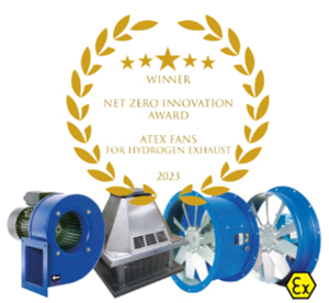 ATEX Fans Crowned Winner of The Net Innovation Award 2023