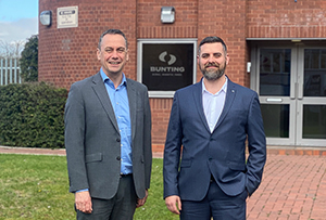 Bradley Greenwood Appointed Bunting&rsquo;s European Sales Manager