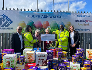 Almost &pound;4000 raised for Breaking Bread food bank