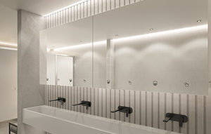 Venesta&rsquo;s brand new Mirror Box Units give your commercial washrooms a stylish finishing touch.