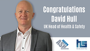 David Hull promoted to UK Head of Health & Safety