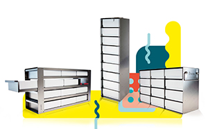 Keep cool: New Starlab freezer racking provides more order in the laboratory