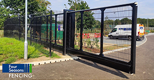 Harmonix Construction - Automated Sliding Entrance Gate