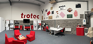 Trotec opens new laser demo room in Edinburgh