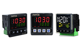 Temperature controllers from Novus Automation