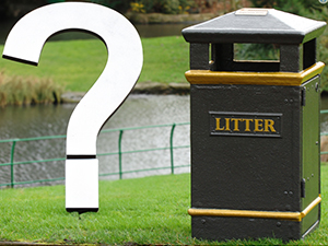 The Wybone litter bin guide