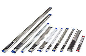 Slides and rails for protective coverings