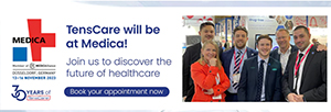 TensCare will be at Medica! Come talk to us about distribution opportunities in your territory