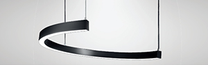 Ultima Whorl 240&ring; linear luminaires further extends the Ultima range. 