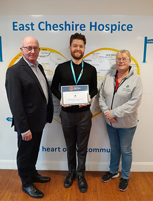 Wear4Work Limited sponsors East Cheshire Hospice