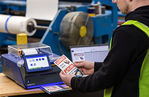 Easily print industrial-strength labels in full colour