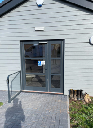 Automatic Pedestrian Doors from Attenborough Doors Ltd