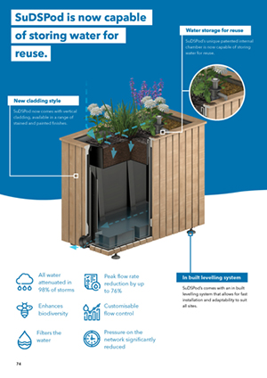 GreenBlue Urban Launches the New SuDSPod: Stormwater Management Reimagined