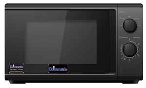 Low power microwave ovens now available in Black finish 