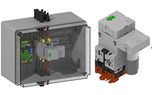 1500Vdc Firefighter Solar PV DC Switches with remote operation and diagnostic output.