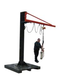 Swing Jib Arm vacuum lifter from Packline Materials Handling