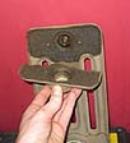 Frost damaged cast iron radiator