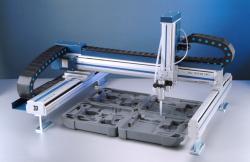 Gantry robot by Fisnar from Intertronics