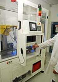 M1iA Robot Inside Plastics Assembly Cell