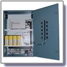 Wall B with UPS, batteries, lights and distribution