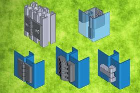 EMKA flush door hinges