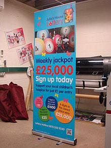 Fund Raising Banner for Julia''s House