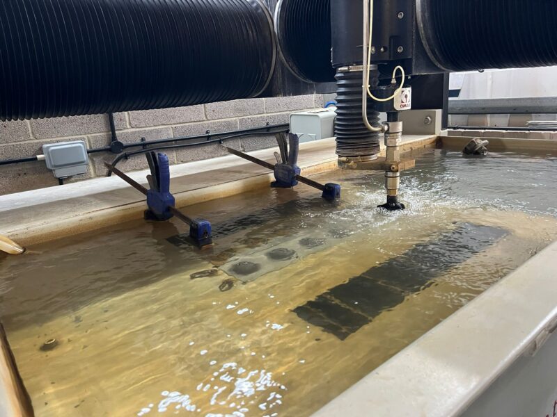 Upgraded Waterjet Machines