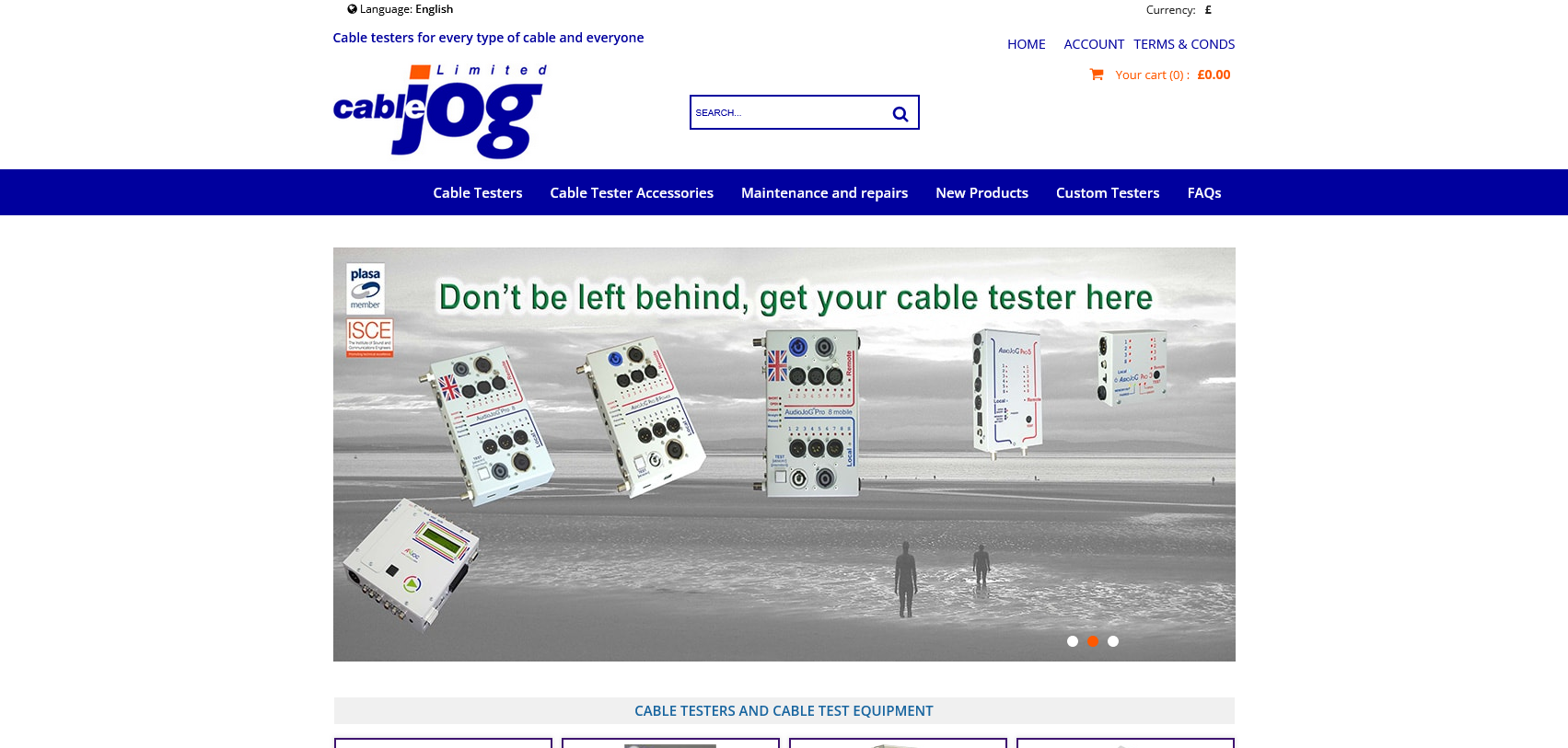 CableJoG Ltd Website Screenshot 001
