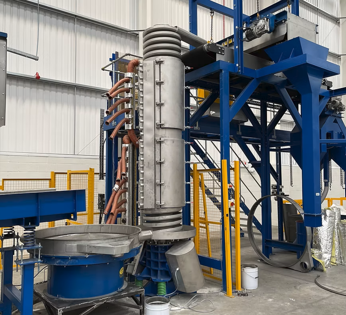 Vibrating Dry Spiral Elevators