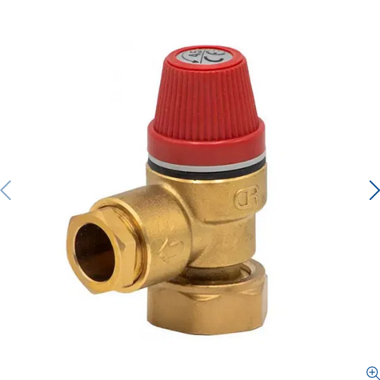 Altecnic / Caleffi Pressure Relief Valve Loose Nut Connection 4.5 Bar - F0000242