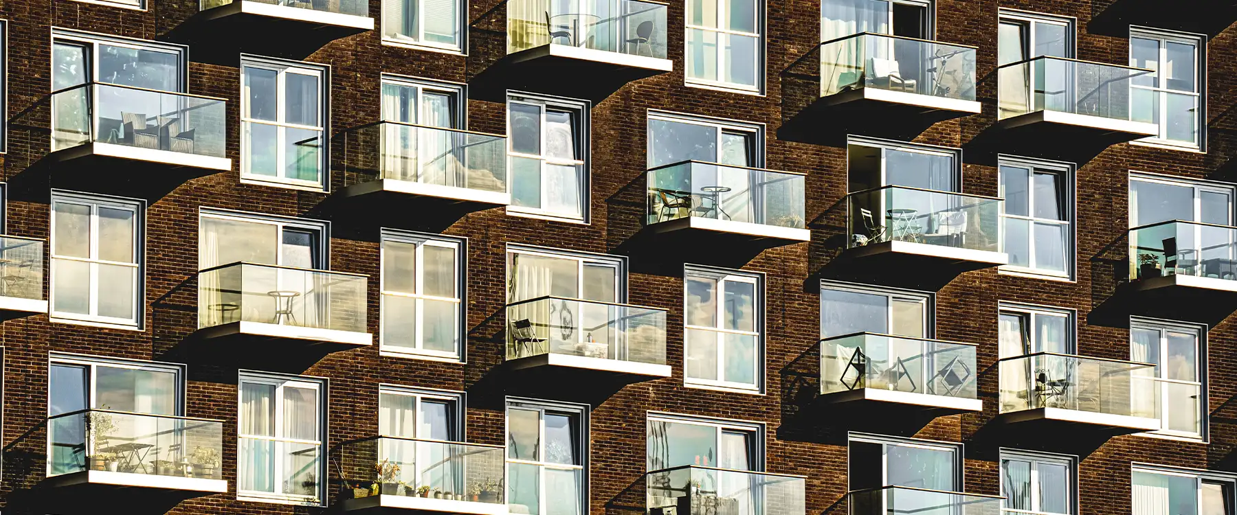 Exterior pic of an apartment block