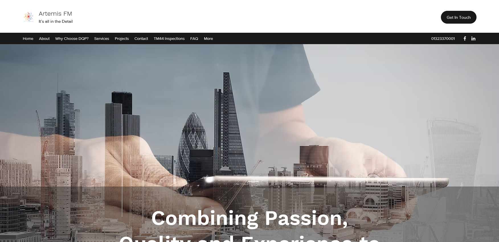 Artemis FM Ltd Website Screenshot 001