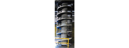 Spiral Incline and Decline Vertical Conveyors