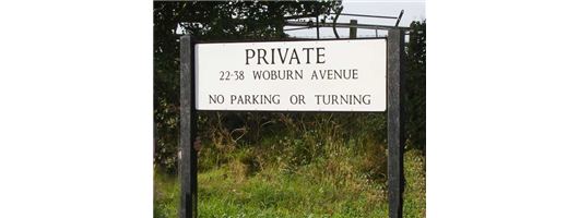 Street Signs - Die Pressed